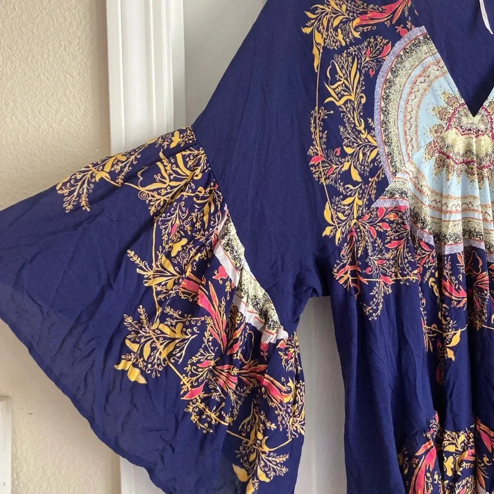 Free People dark blue tunic size XS - Picture 5 of 9